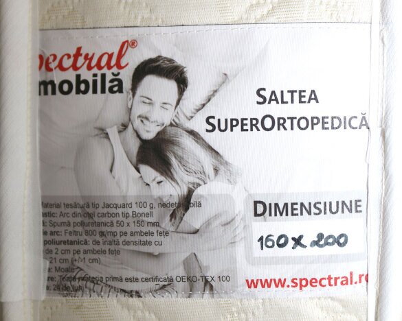 Saltea 1600 x 2000 Spectral SuperOrtopedica
